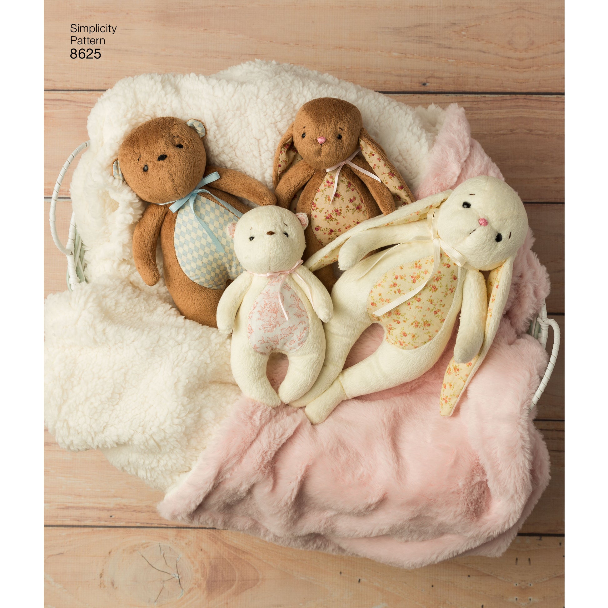 Symönster Simplicity 8625 - Stuffed Animals and Gift Bags | Bild 1