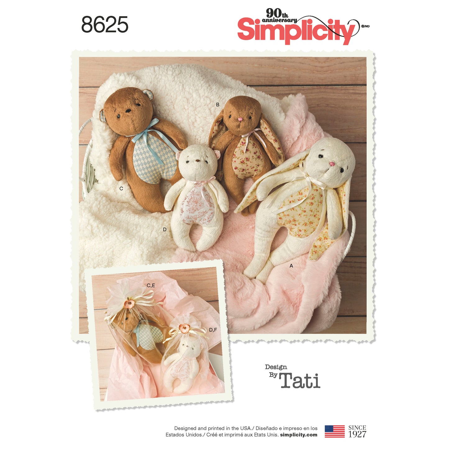 Symönster Simplicity 8625 - Stuffed Animals and Gift Bags | Bild 5