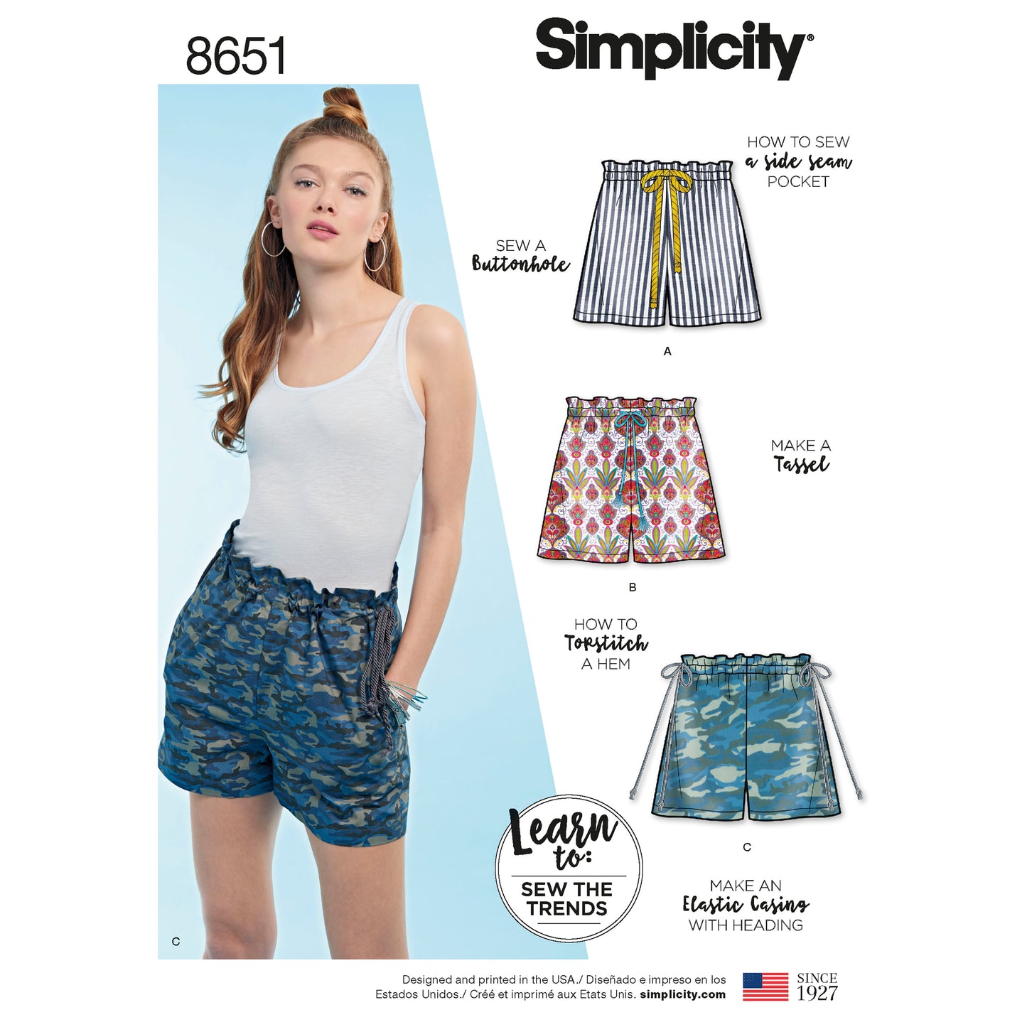 Symönster Simplicity 8651 - Top Shorts | Bild 4
