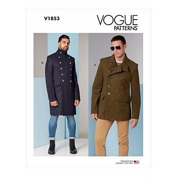 Vogue Patterns 1853 - Jacka Ytterkläder - Herr