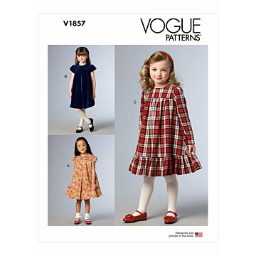 Vogue Patterns 1857 - Klänning - Flicka