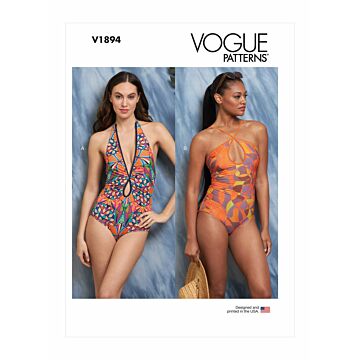 Vogue Patterns 1894 - Badkläder - Dam - Idrott
