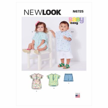 New Look 6725 - Klänning Top Shorts - Baby