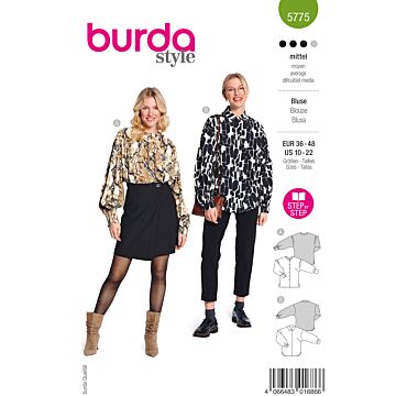 Burda 5775 - Blus - Dam