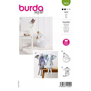 Burda 5833 - Mjukisdjur