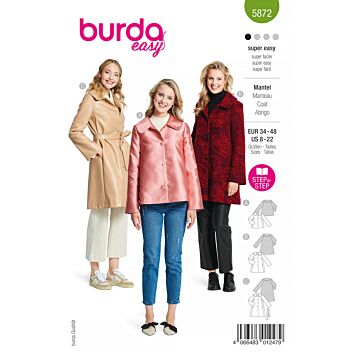 Burda 5872 - Jacka Kappa - Dam