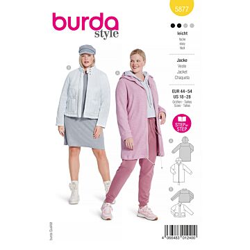 Burda 5877 - Jacka - Dam - Outdoor