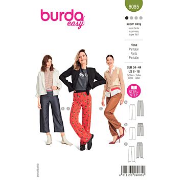 Burda 6085 - Byxa - Dam
