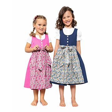 burda symönster för flickor barn dirndl 9230B
