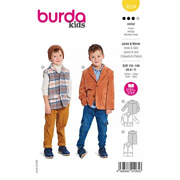 Burda 9234 - Jacka Väst - Pojke