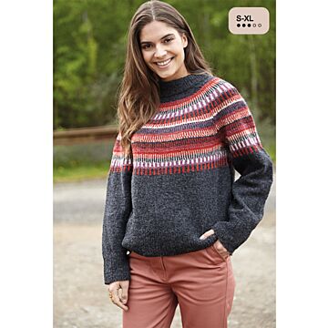 PDF-stickmönster - Allt om handarbete 1019 - 307 - Tröja - Dam