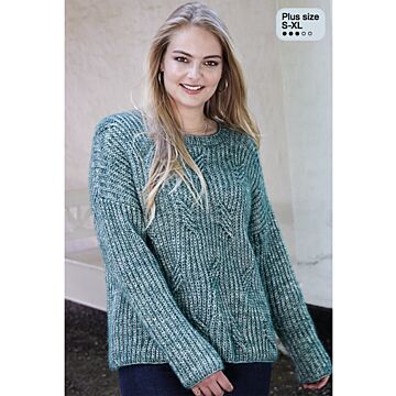 PDF-stickmönster - Allt om handarbete 1019 - 316 - Tröja - Dam