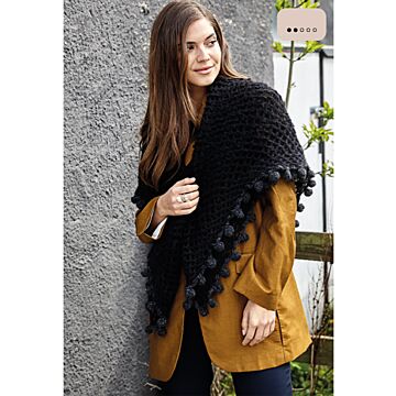 PDF-stickmönster - Allt om handarbete 1019 - 317 - Dam - Sjal