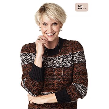 PDF-stickmönster - Allt om handarbete 1219 - 315 - Tröja - Dam