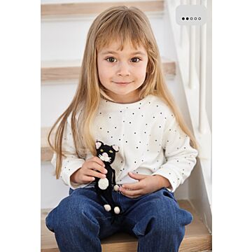 PDF-stickmönster - Allt om handarbete 1219 - 320 - Tröja - Flicka