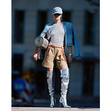 burda symönster damshorts med rundade slitsar 25/02 #117 