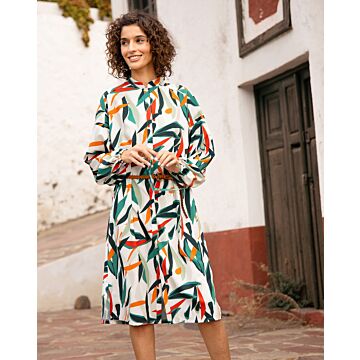 Klänning med extraordinärt tryck 04/2022 #117