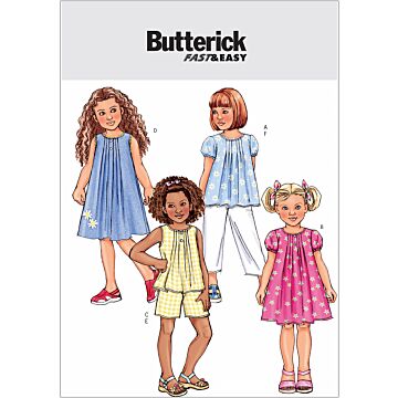 Butterick 4176 - Top - Dam Pojke Flicka