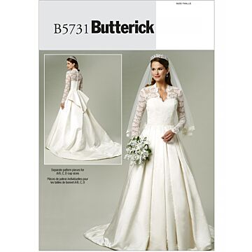 Butterick 5731 - Brudklänning - Bröllop