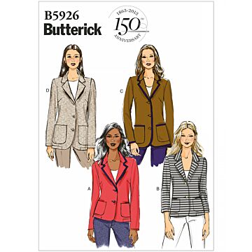 Butterick 5926 - Jacka - Dam