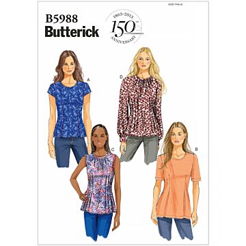 Butterick 5988 - Top - Dam