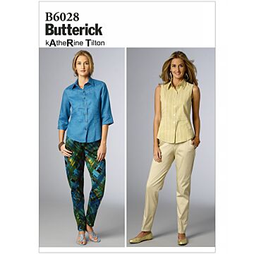 Butterick 6028 - Byxa - Dam