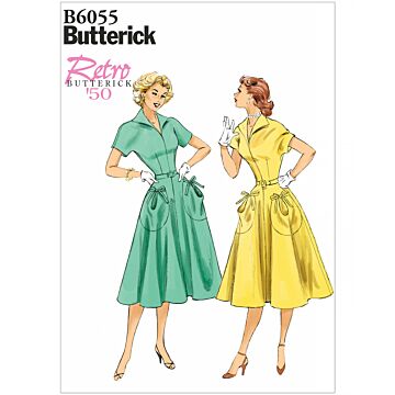 Butterick 6055 - Klänning - Dam