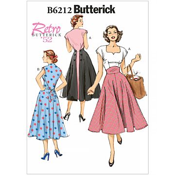 Butterick 6212 - Klänning - Dam