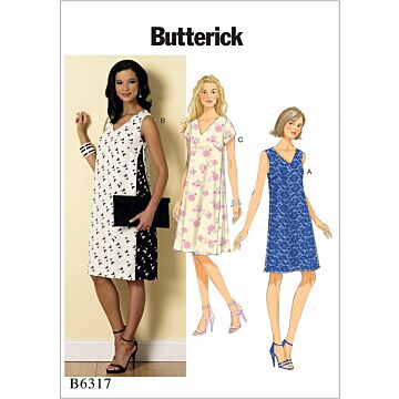 Butterick 6317 - Klännning - Dam