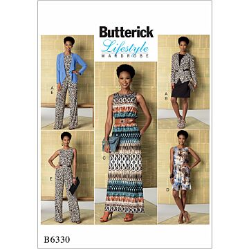 Butterick 6330 - Jumpsuit Jacka - Dam