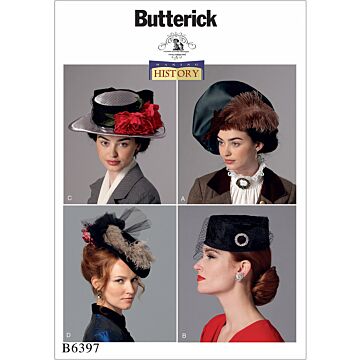 Butterick 6397 - Hatt