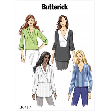 Butterick 6417 - Top - Dam