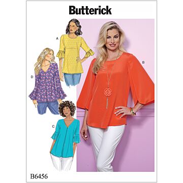 Butterick 6456 - Top - Dam