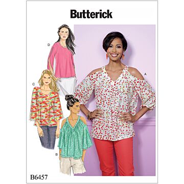 Butterick 6457 - Top - Dam