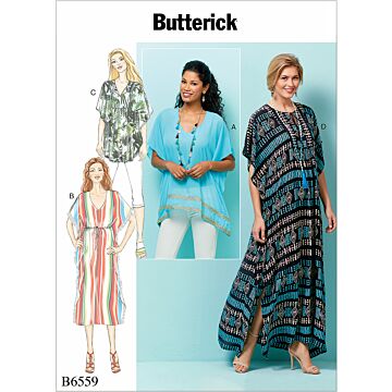 Butterick 6559 - Top Tunika - Dam
