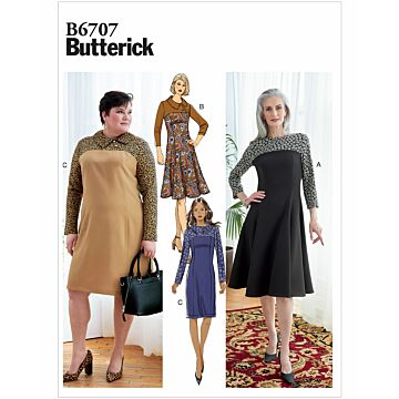 Butterick 6707 - Klännning - Dam