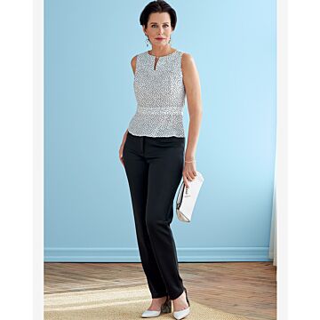 Butterick 6738 - Klännning Jacka Top Byxa Kjol - Dam