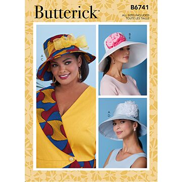 Butterick 6741 - Dam - Hatt