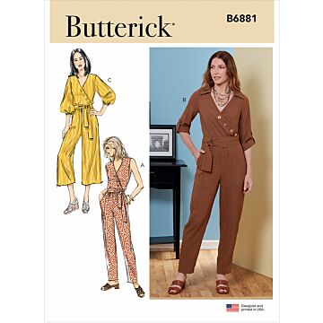 Butterick 6881 - Jumpsuit - Dam