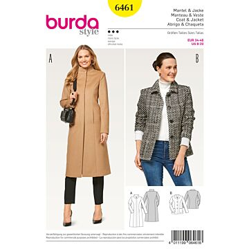 Burda 6461 - Jacka Kappa - Dam