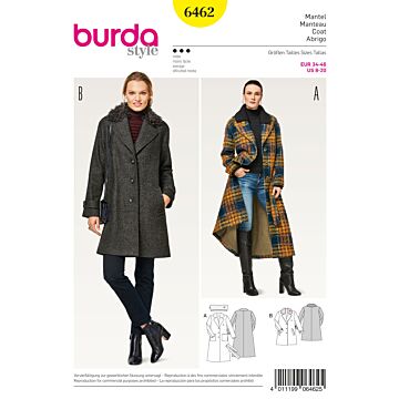 Burda 6462 - Kappa Jacka - Dam - Business