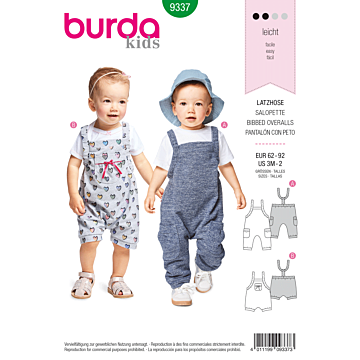 Burda 9337 - Byxa - Baby
