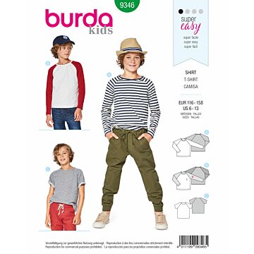 Burda 9346 - Pojke