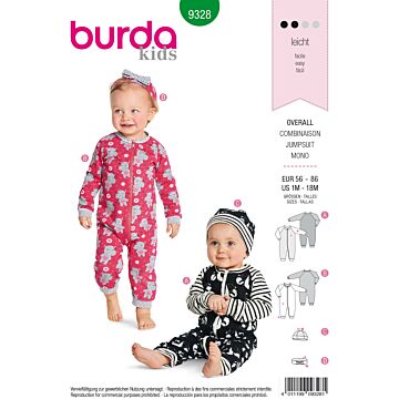 Burda 9328 - Jumpsuit