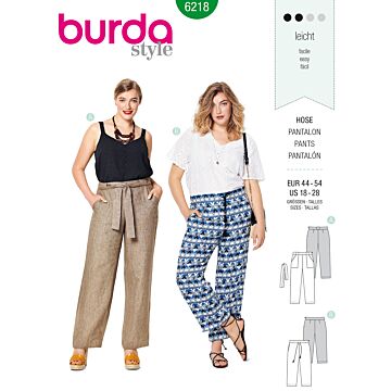 Burda 6218 - Byxa - Dam