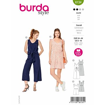 Burda 6134 - Jumpsuit - Dam