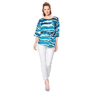 burda symönster damtunika med slips 6139B 