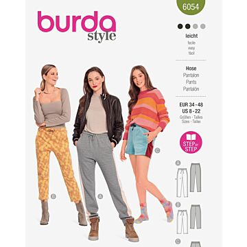 Burda 6054 - Byxa - Dam - Casual