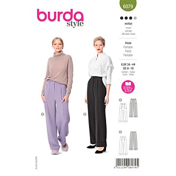 Burda 6079 - Byxa - Dam