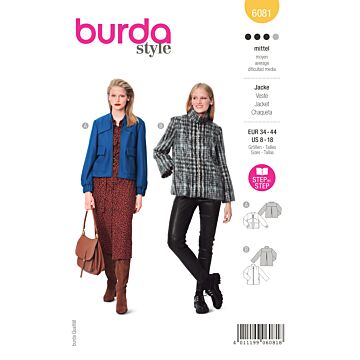 Burda 6081 - Jacka - Dam